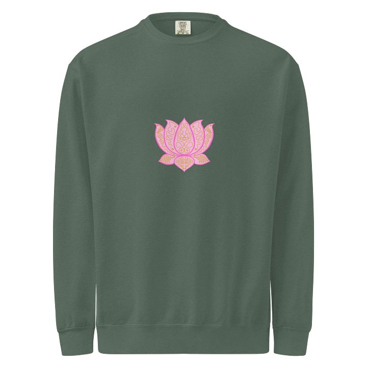 Golden Lotus Unisex Sweatshirt product image (1)