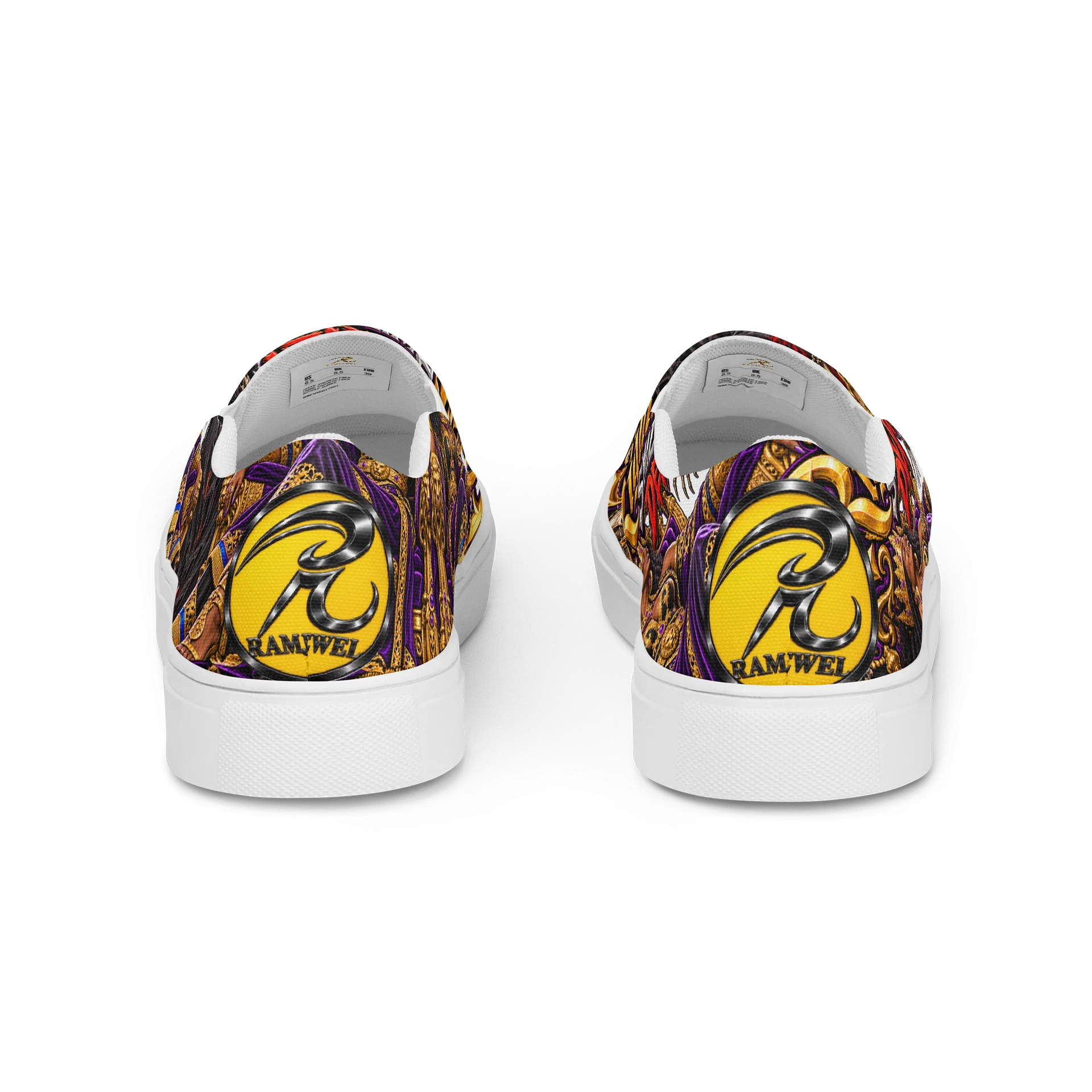 The Righteous Smile At Death Slip-On Canvas Shoes product image (4)