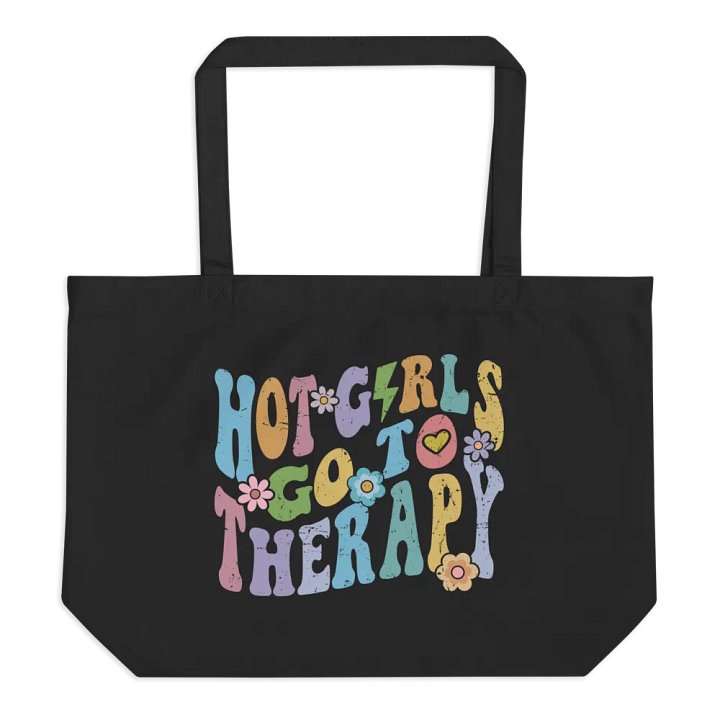 Hot Girls Go To Therapy Tote product image (2)