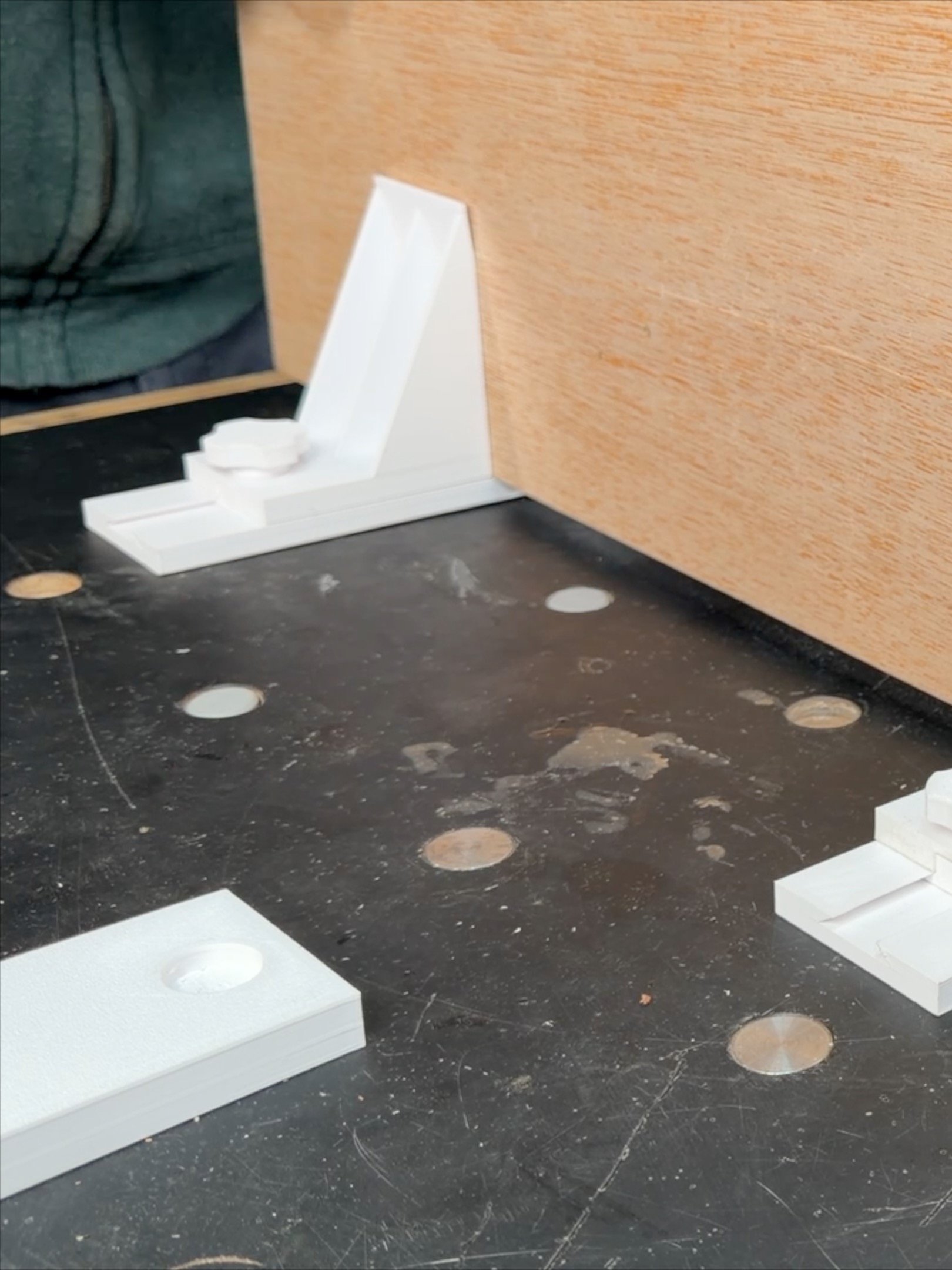 Adjustable, Sliding Panel holding Vertical Clamps - STL 3D Print Files. product image (8)
