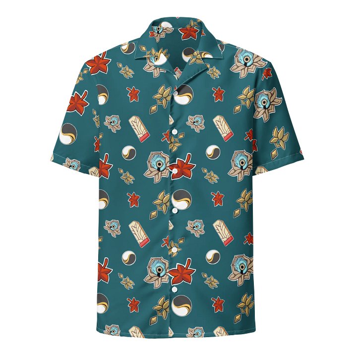 Dan Heng Pattern Button Down Shirt product image (1)