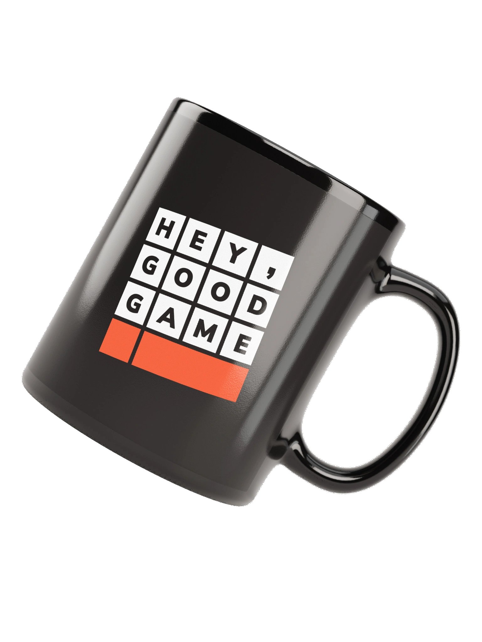 Hey, Good Game Mug - Black product image (6)