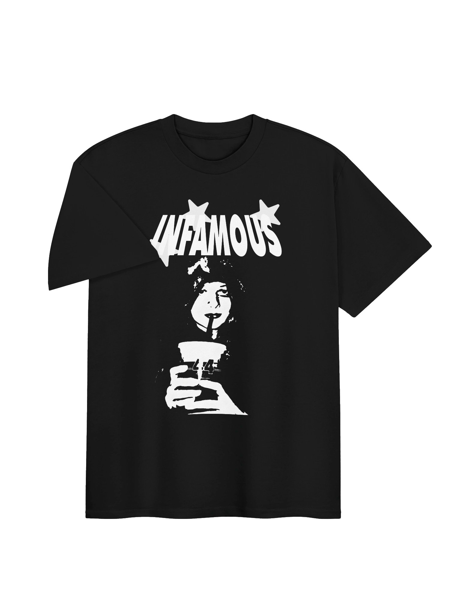 INFAMOUS STAR TEE BLACK product image (3)