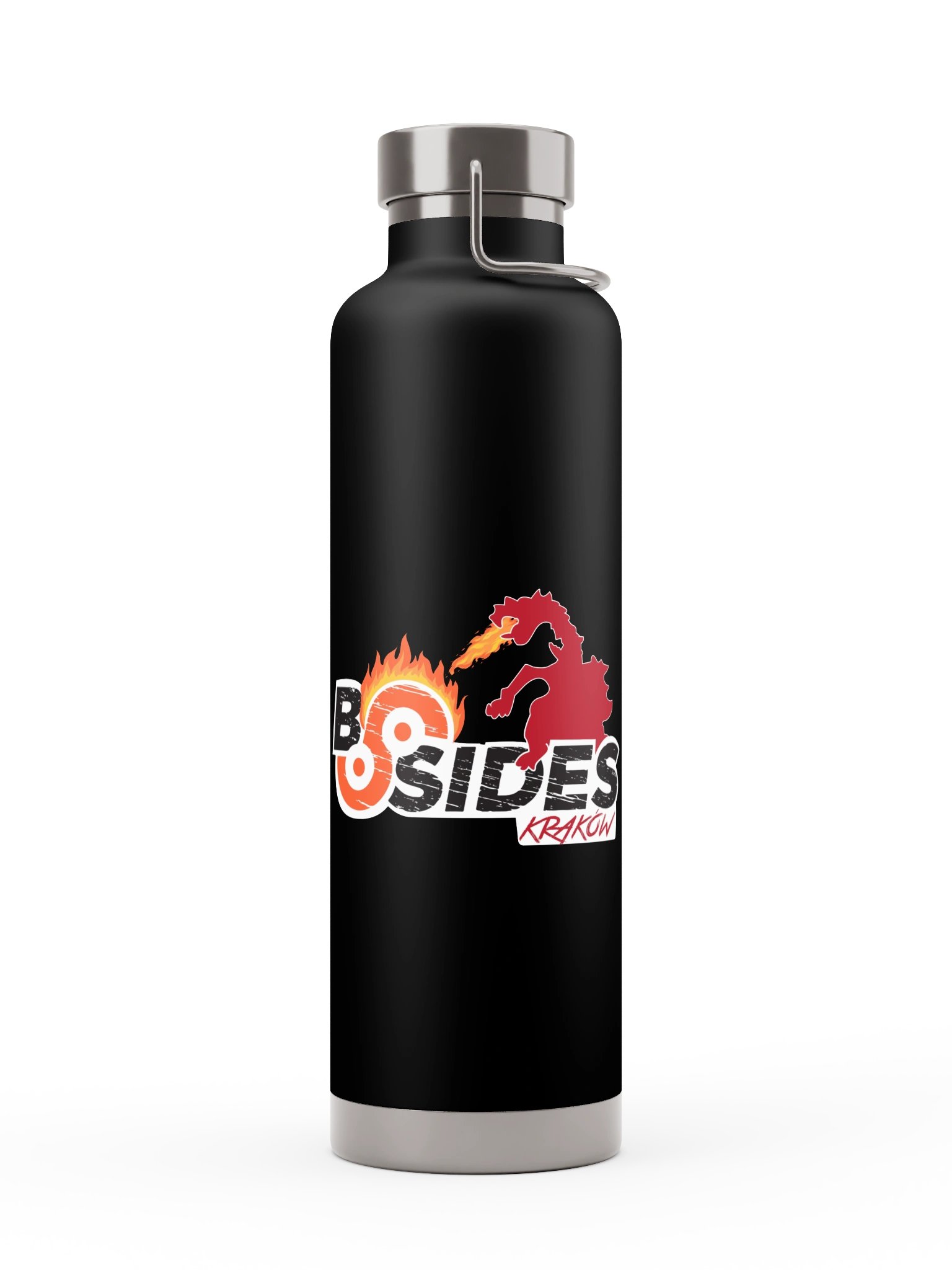 BSides Kraków Classic Logo Bottle product image (1)