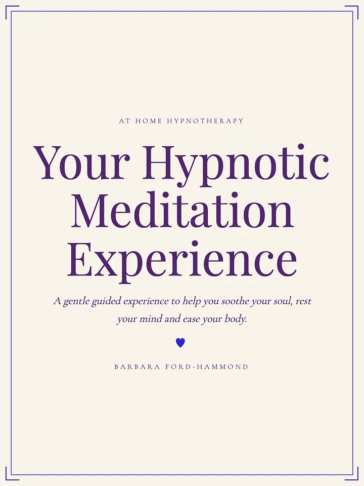 Your Hypnotic Meditation Experience product image (1)