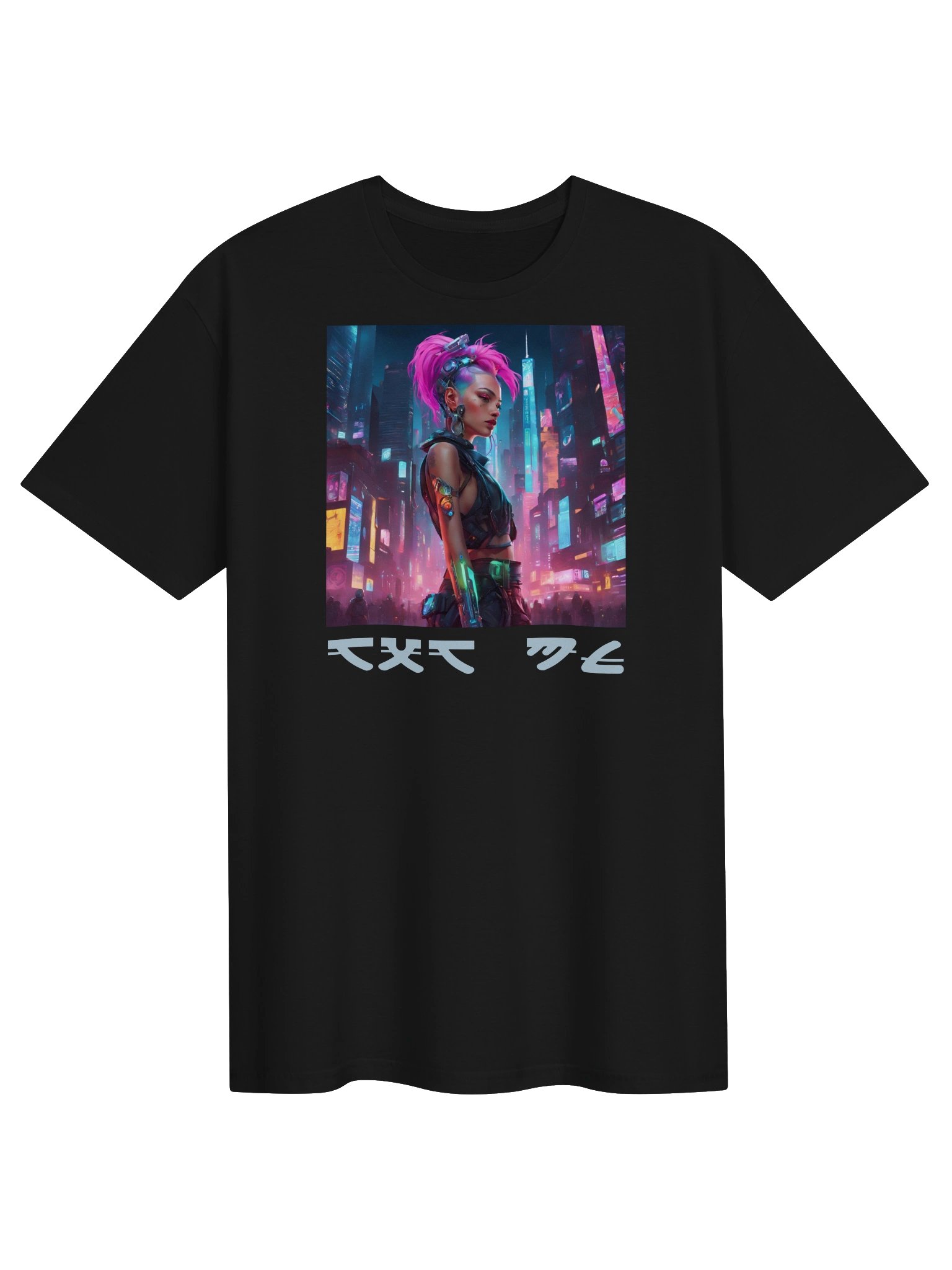 CYBERPUNK GIRL 4 T-Shirt product image (1)