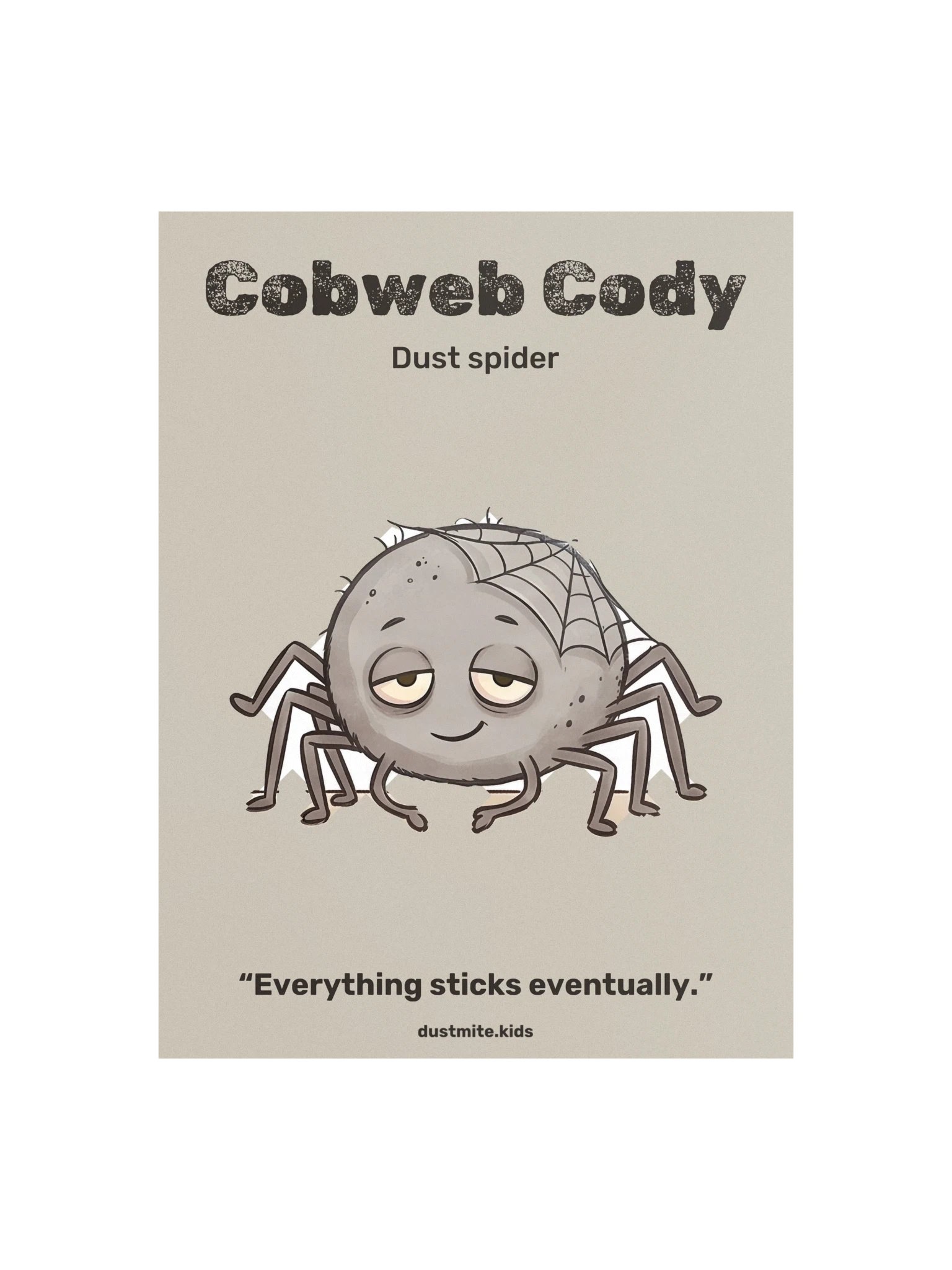 Cobweb Cody Poster product image (5)