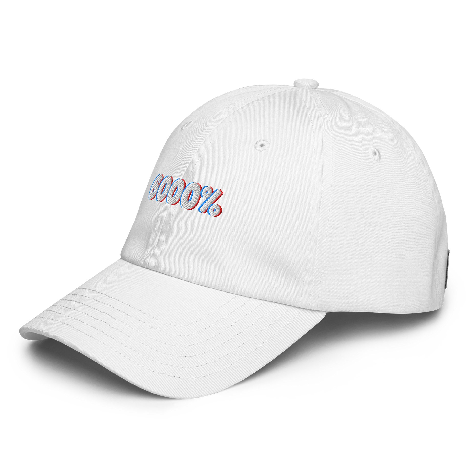 6000% Dad Hat | W H I T E product image (3)