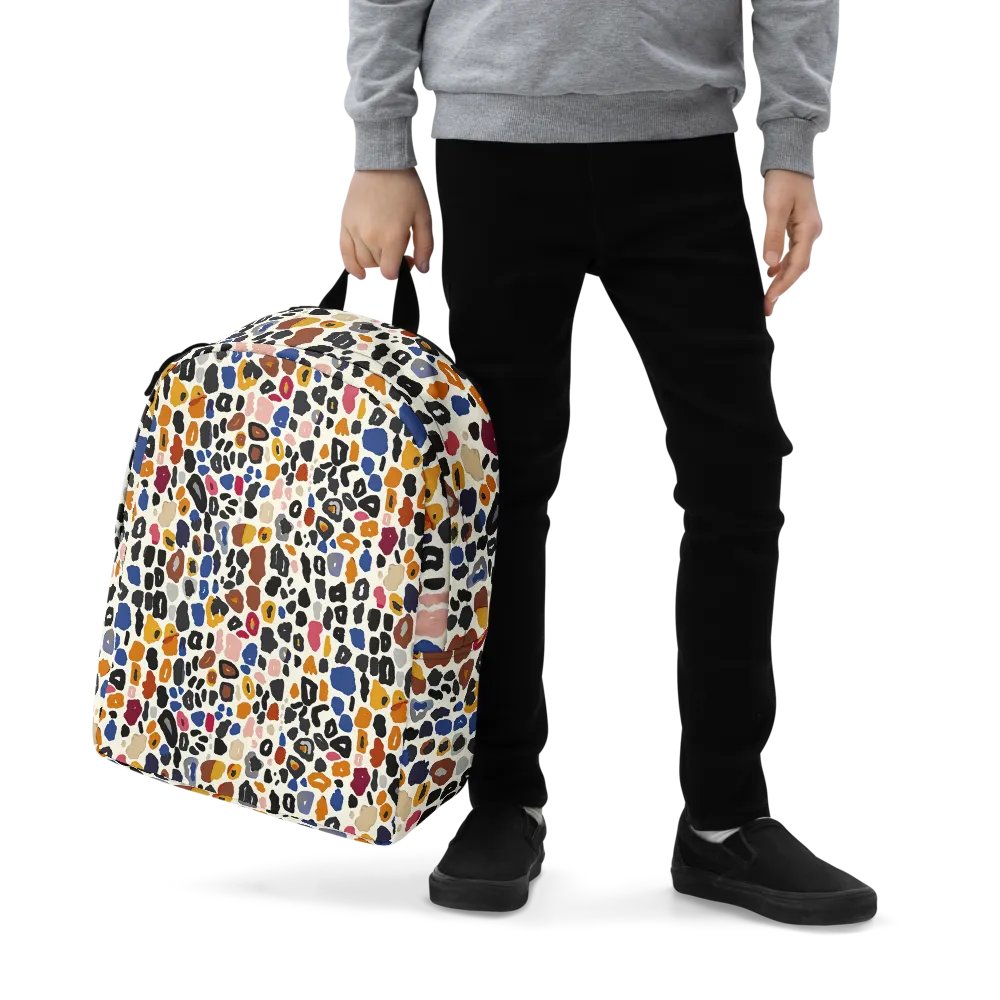 Eclectic Leopard Print Laptop Backpack product image (7)