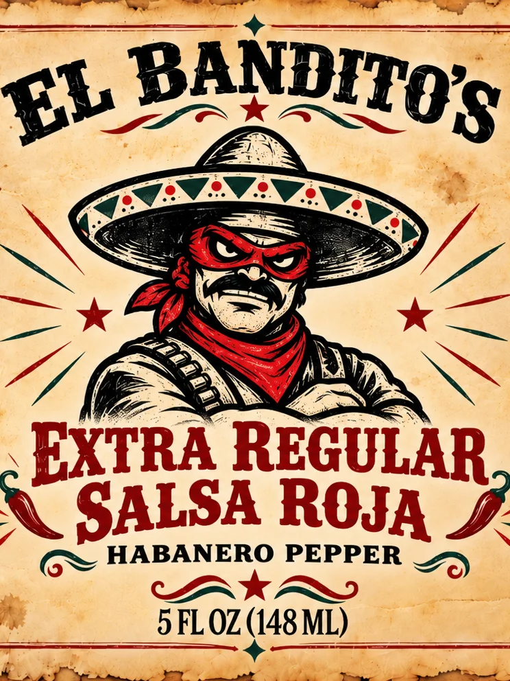 El Bandito's Extra Regular Salsa Roja product image (2)