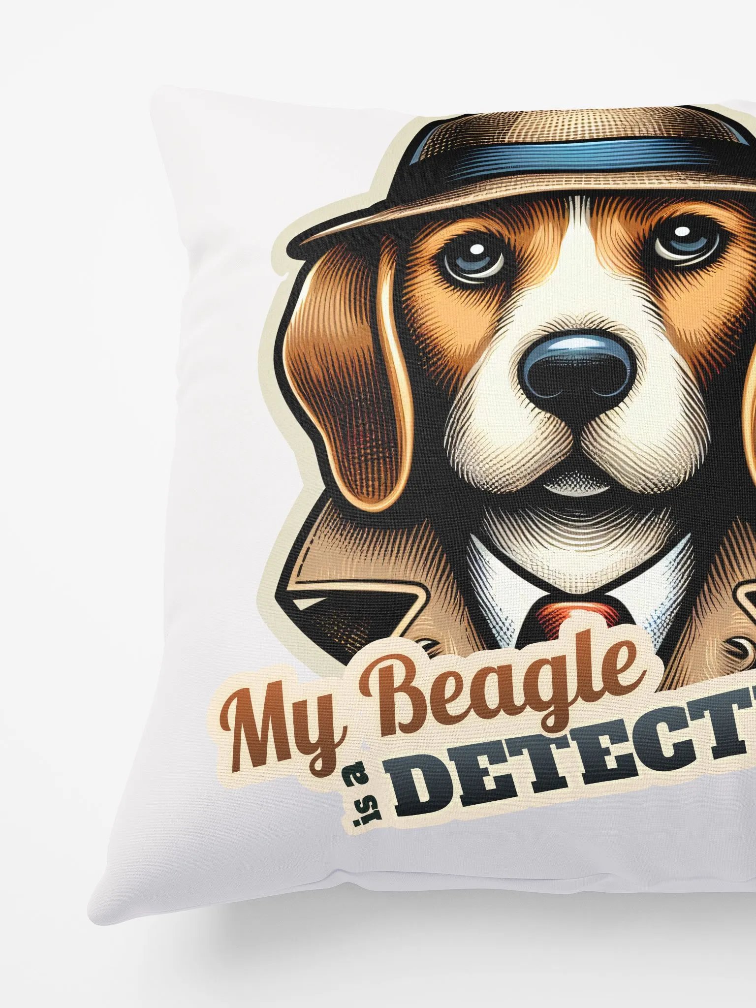 Beagle Detective - Pillow product image (3)