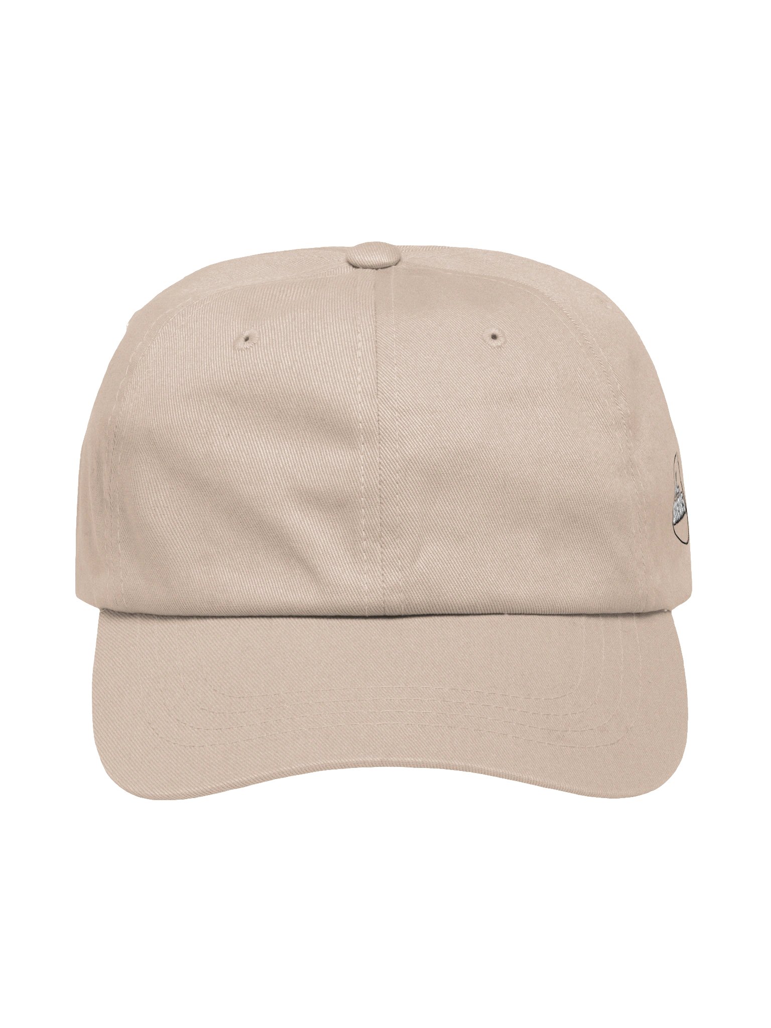Circular Side Logo Embroidered Cap Stone product image (1)