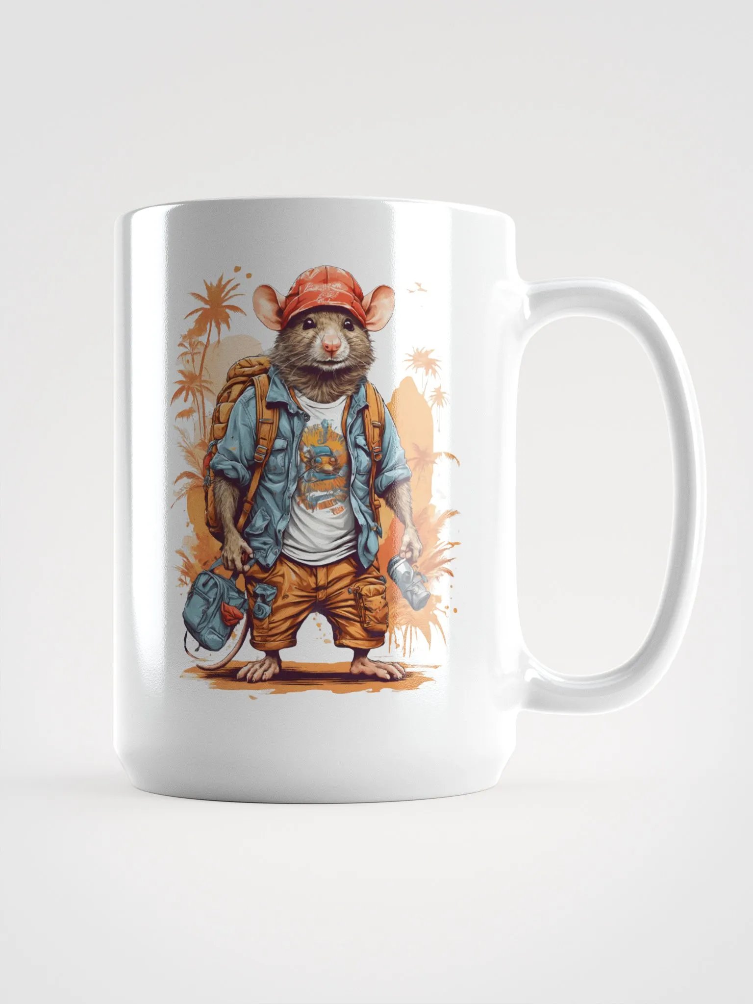 Wanderlust Rat Adventure Mug product image (1)