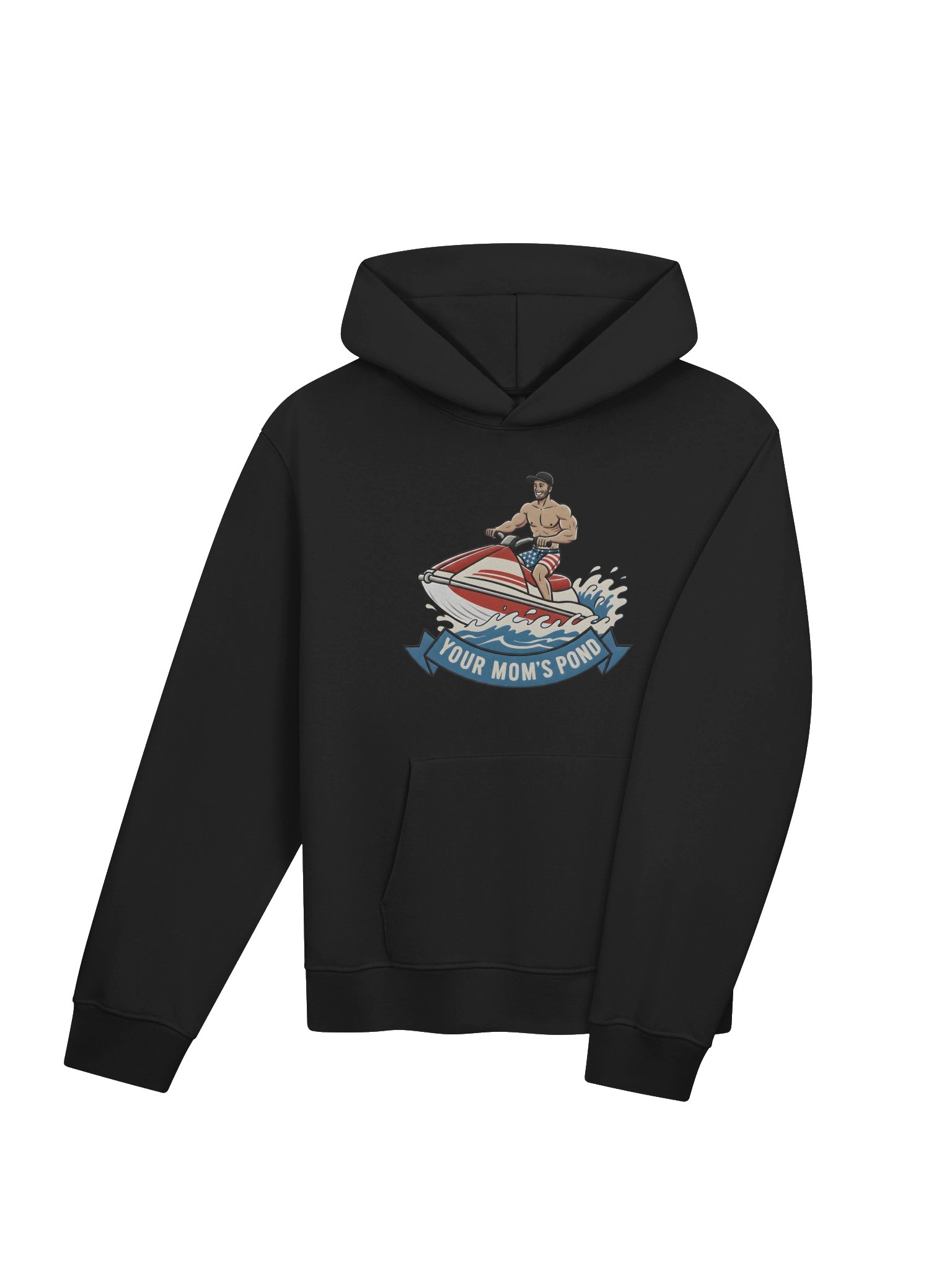 Your Moms Pond Premium Hoodie product image (4)
