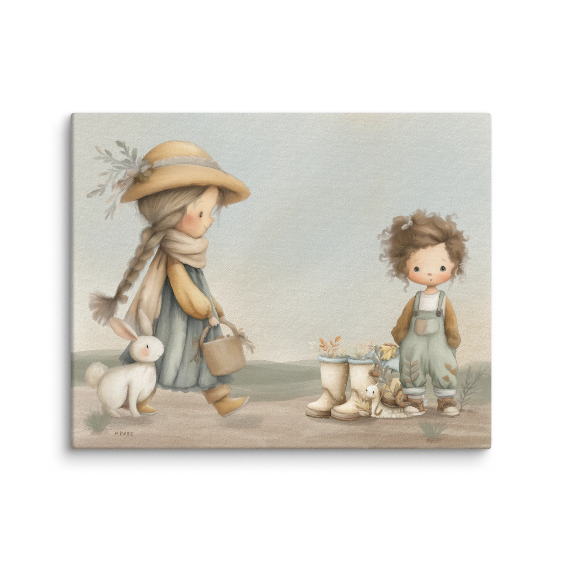 Morning Walk on Canvas product image (1)