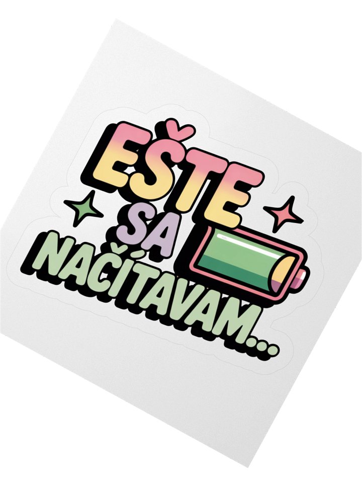 Nálepka Načítavam product image (2)