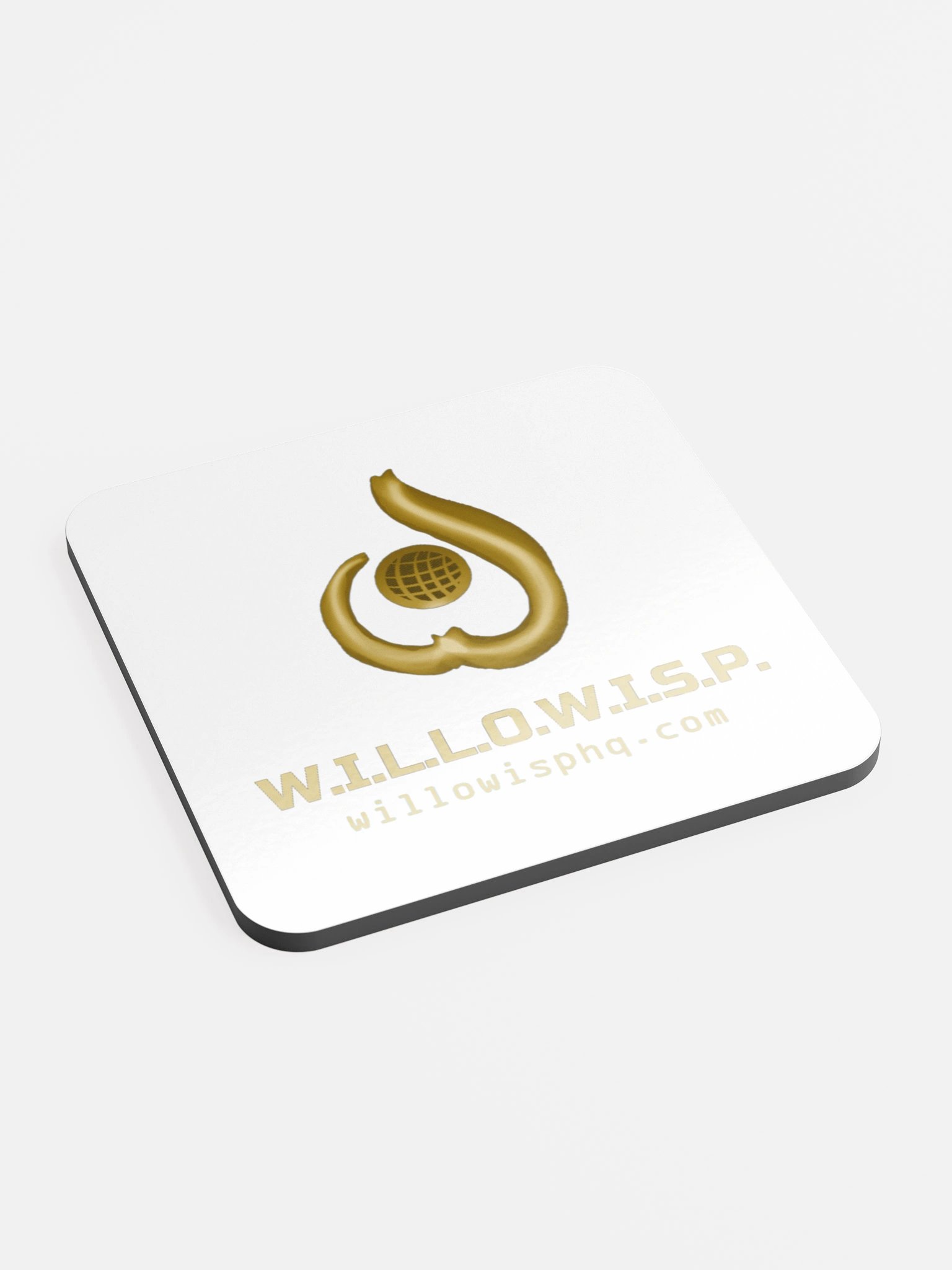 WILLOWISP Base Cork Coaster (white) product image (2)