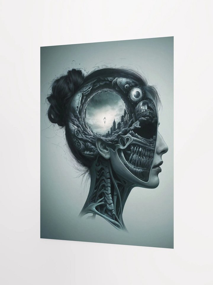 Surreal Profile Landscape Poster product image (4)