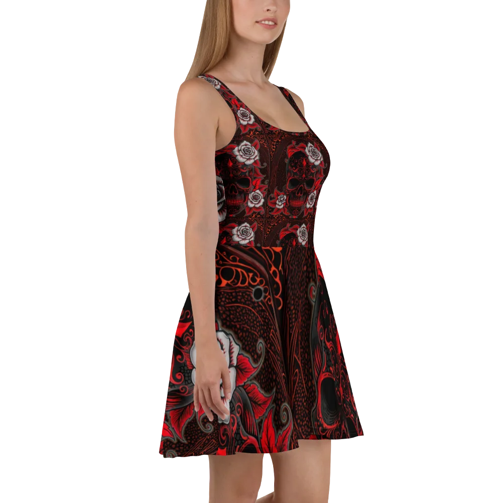 Crimson Bloom Dress product image (3)