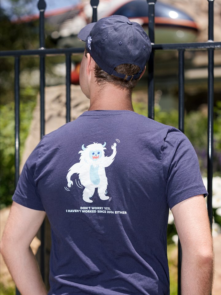 Unemployed Yeti T-Shirt product image (2)