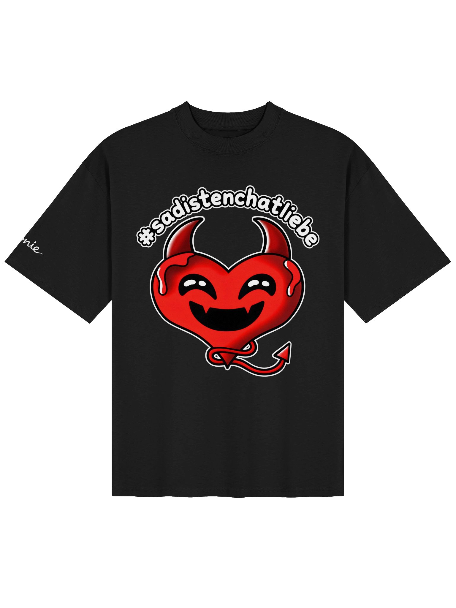 #Sadistenchatliebe – Unisex Oversized T-Shirt product image (1)