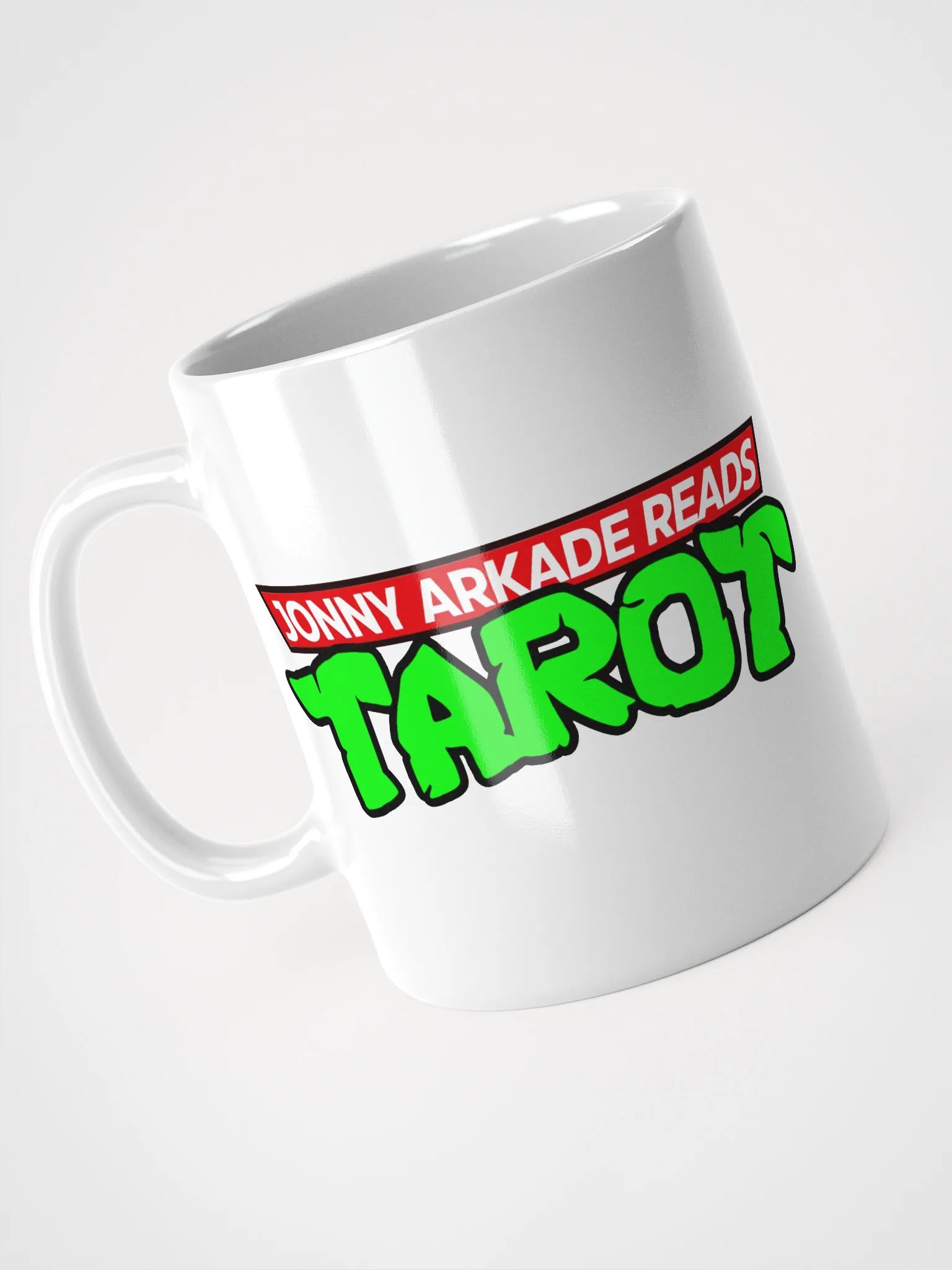 Jonny Arkade Reads Tarot – Turtle Power - Coffee Mug product image (3)
