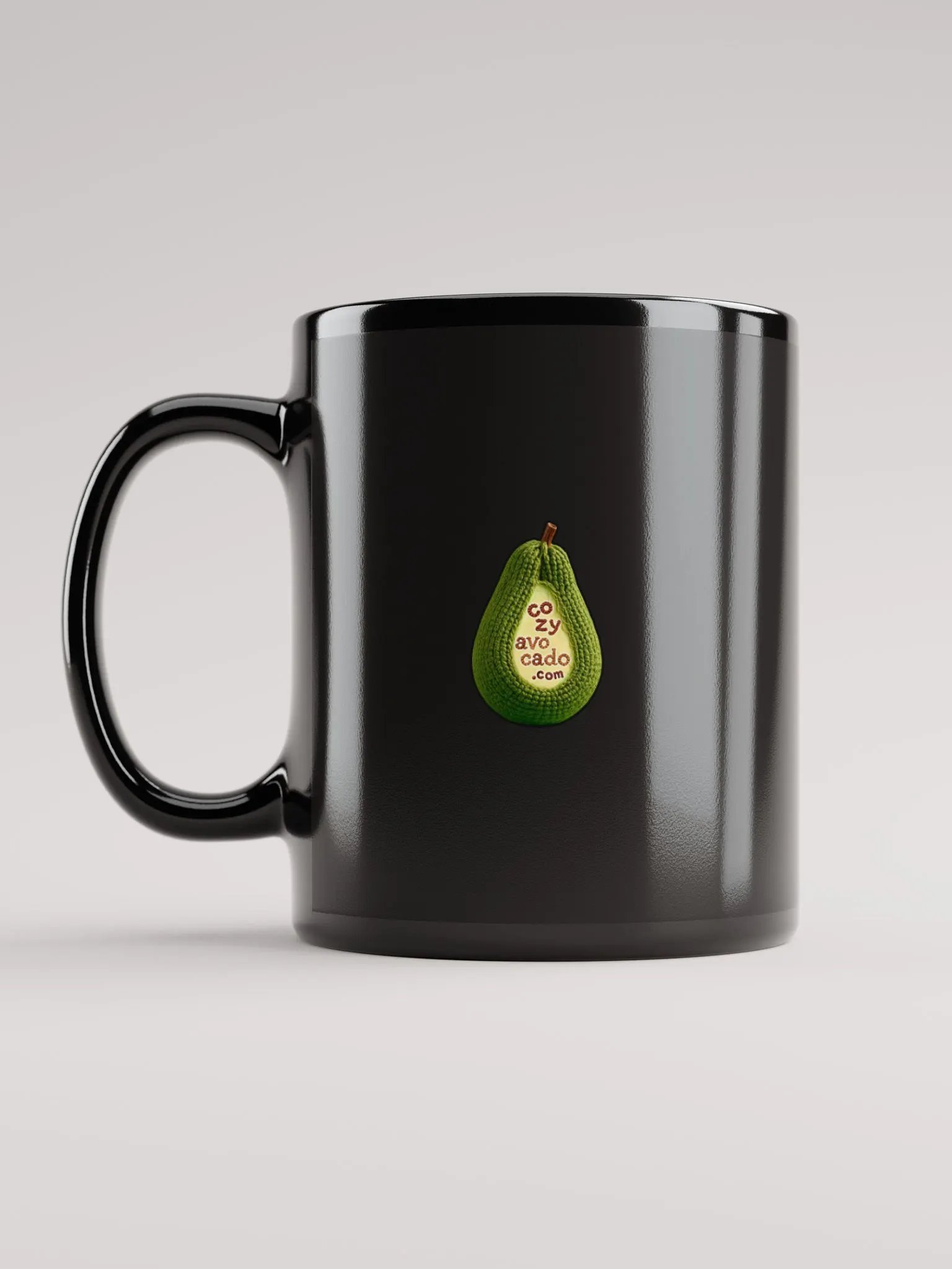 CozyAvocado Black Glossy Mug Supporter Edition #1 product image (6)
