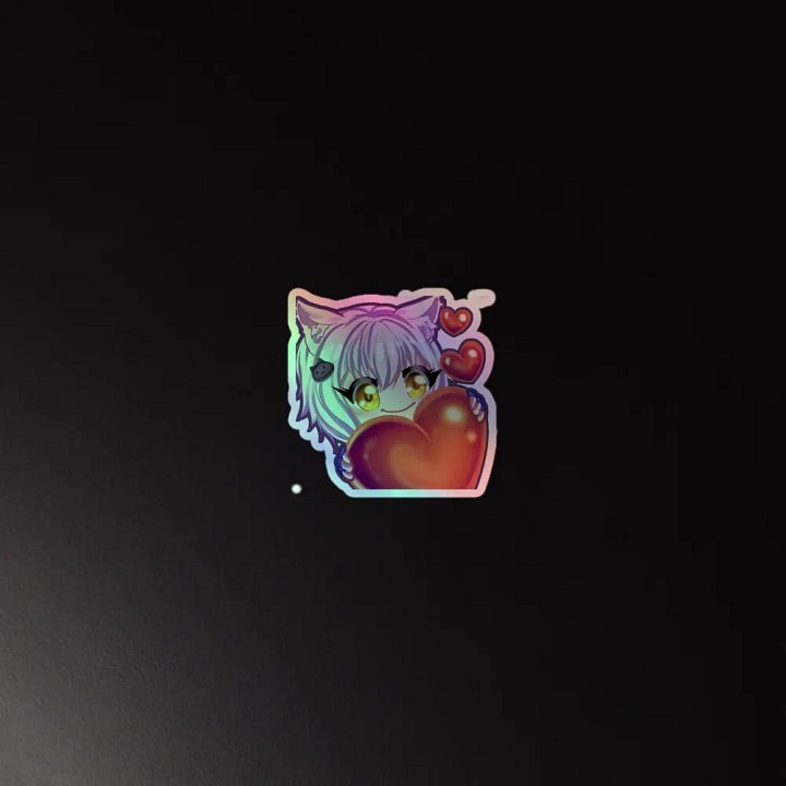 Koneko Heart Emote sticker product image (4)