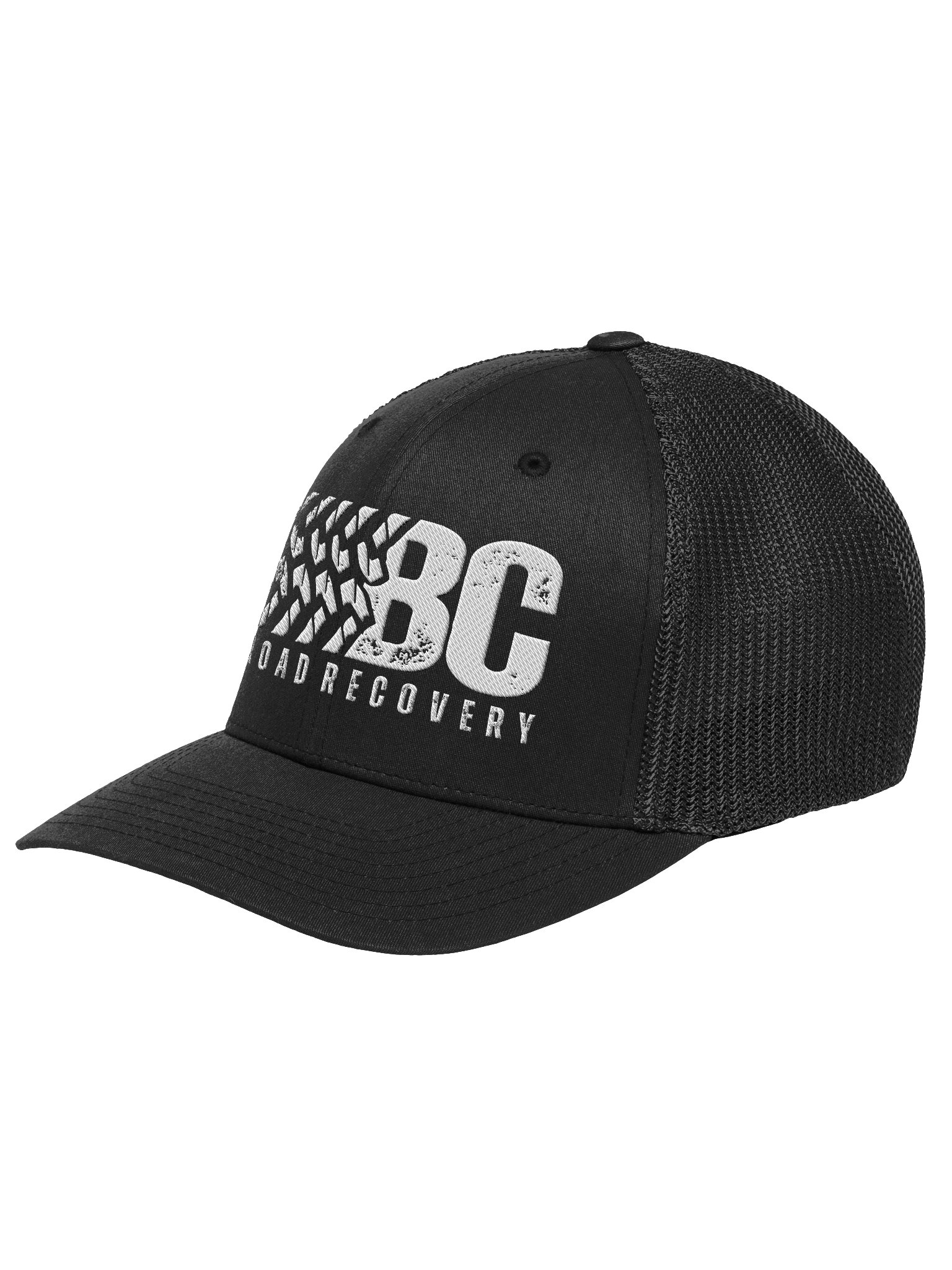 BC Off-Road Recovery Trucker Hat — White Logo product image (2)