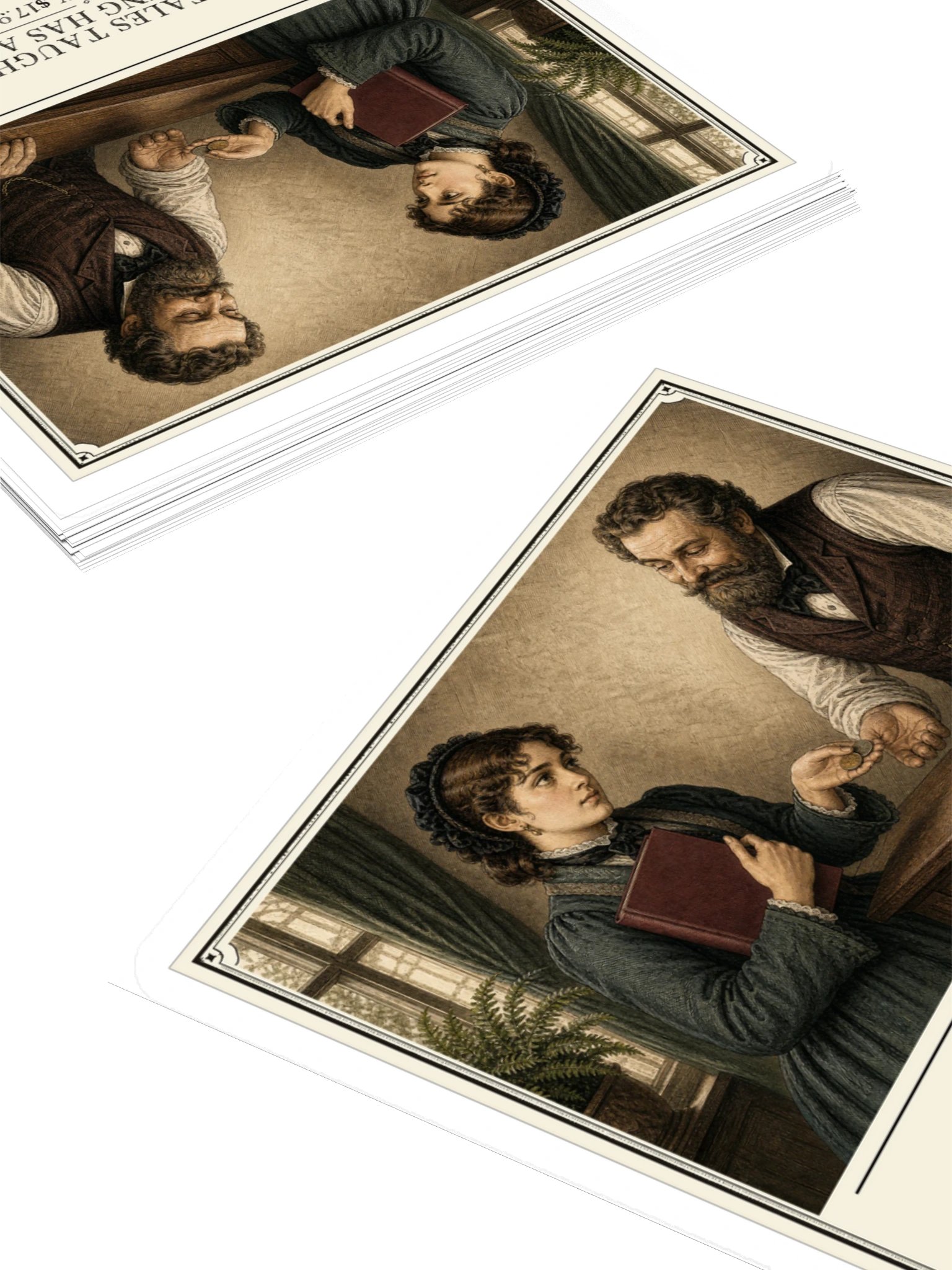 Fairy Tales Taught Me Everything Has Price -- Andersens Fairy Tales Sticker product image (4)