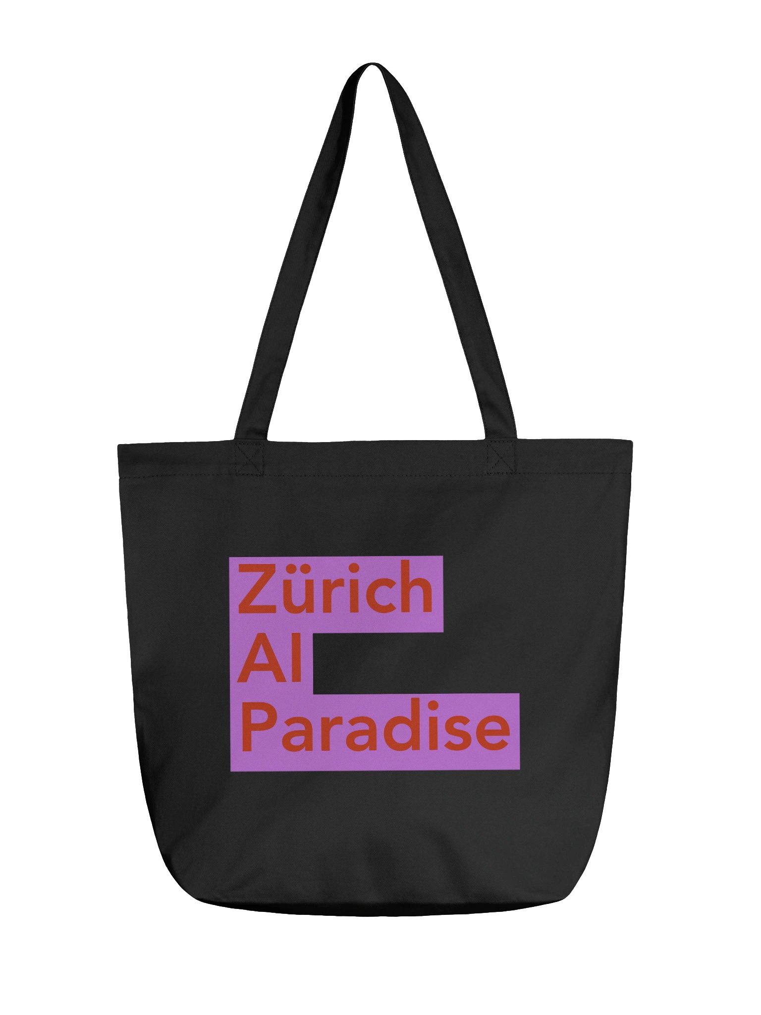 Tote Bag AI Paradise Black/Purple product image (1)