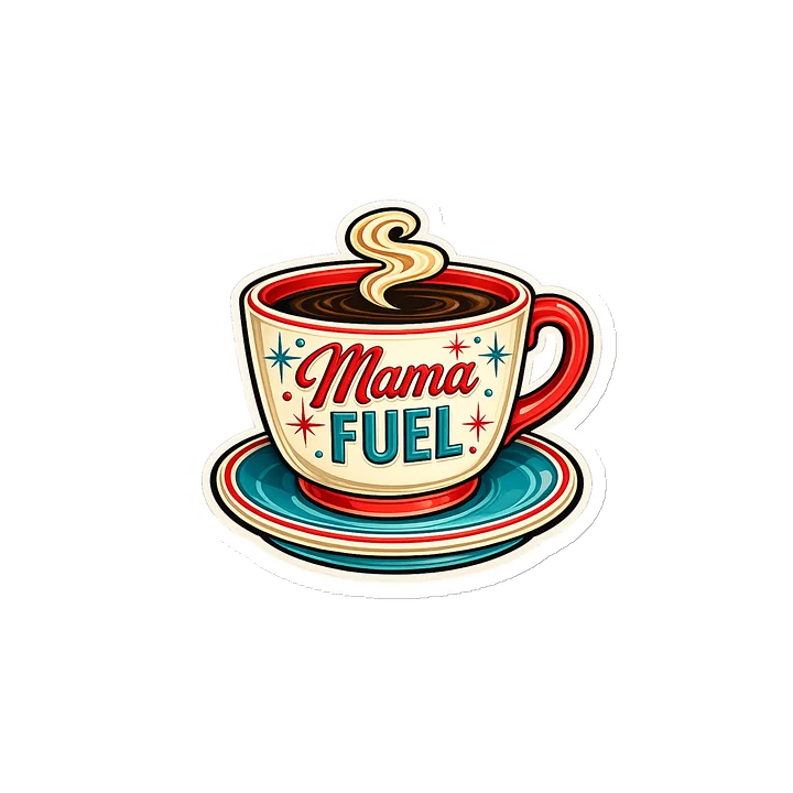 ☕ Mama Fuel™ Retro Coffee Magnet product image (2)