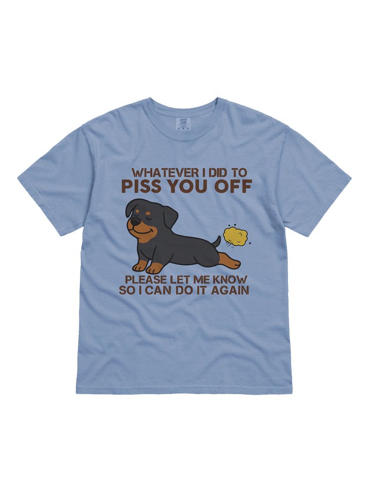 Stubborn Rottweiler Tee product image (1)