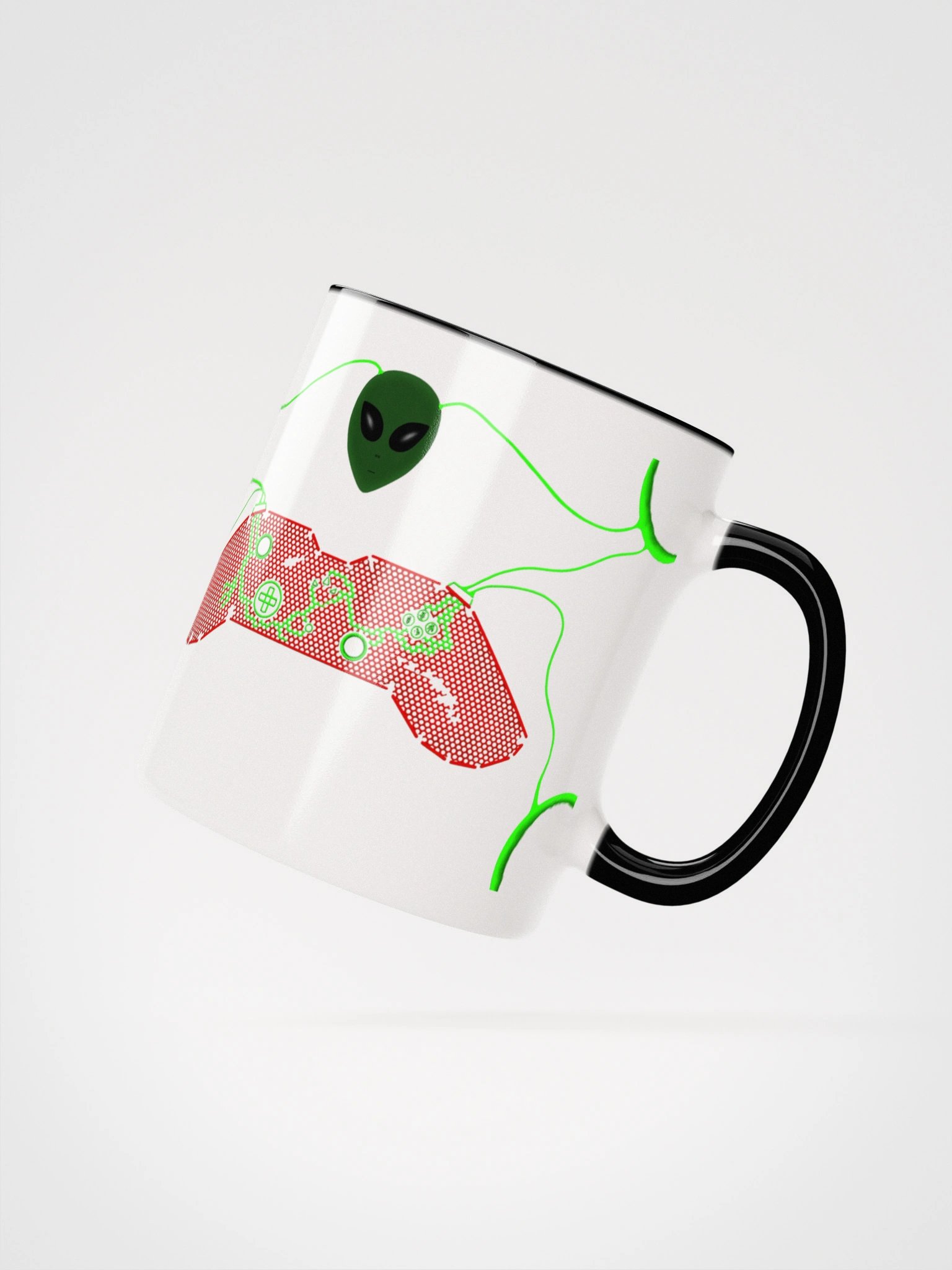 Alien Control Ceramic Mug product image (4)