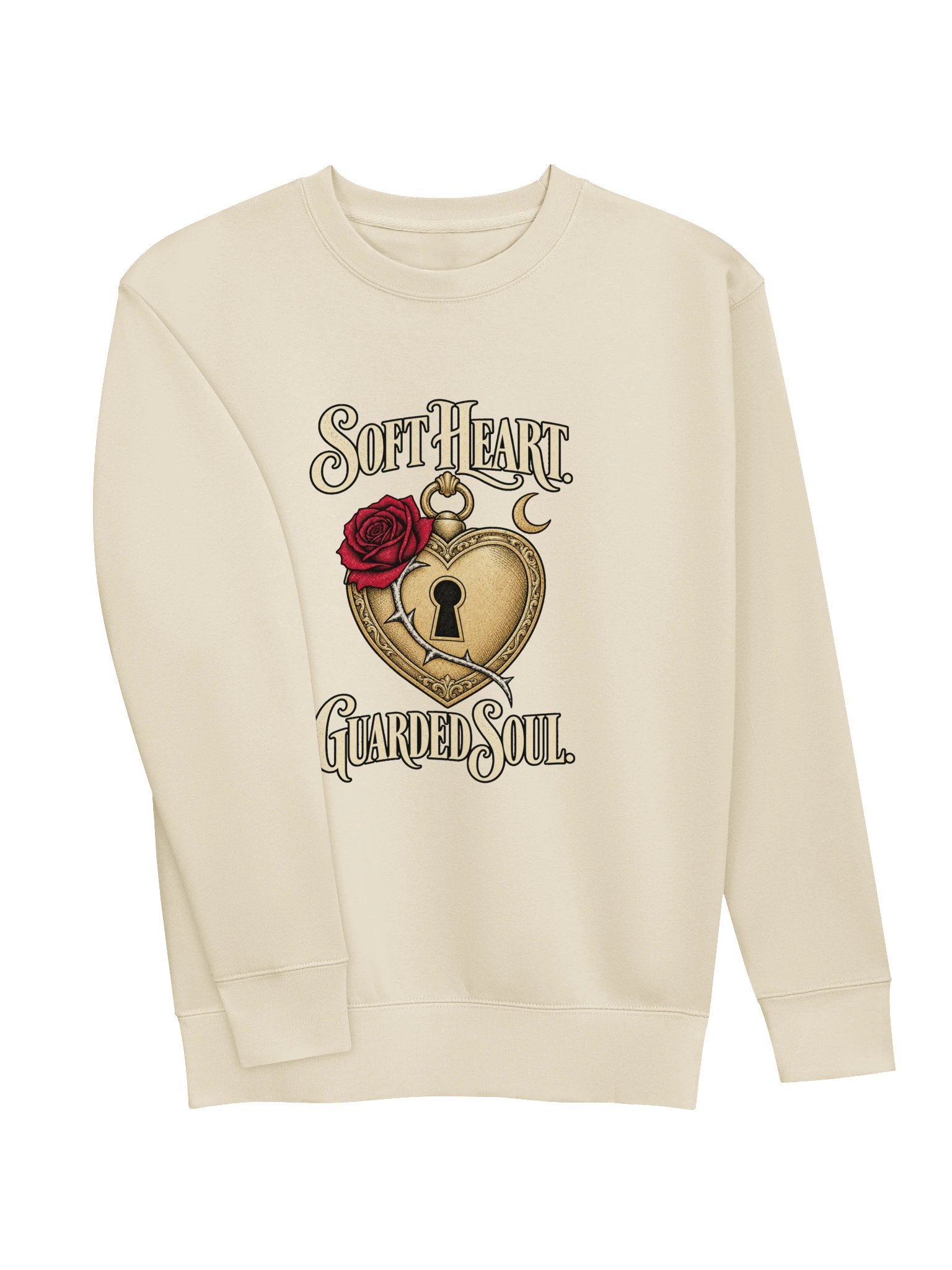 Soft Heart. Guarded Soul. - Premium Sweatshirt product image (9)