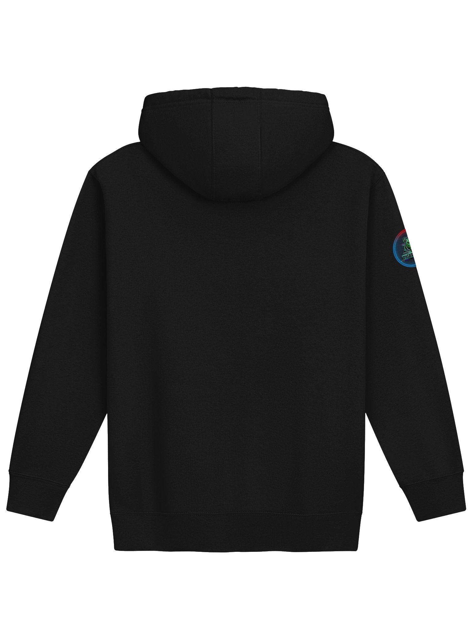 Tiger Fury Neon Emblem Hoodie product image (2)