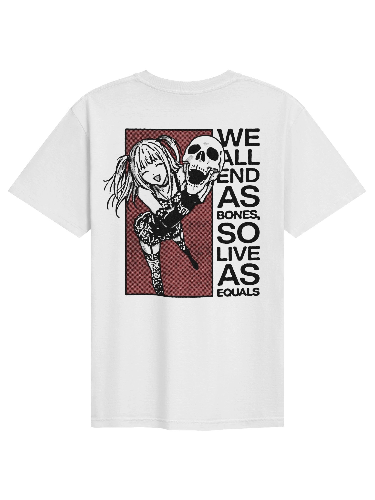 EQUALS ! T-shirt. white back vers. product image (2)