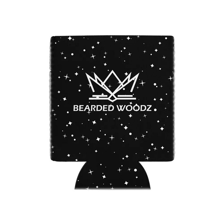 Coozie Can Cooler (Design: Bearded Woodz) Custom Stars product image (1)