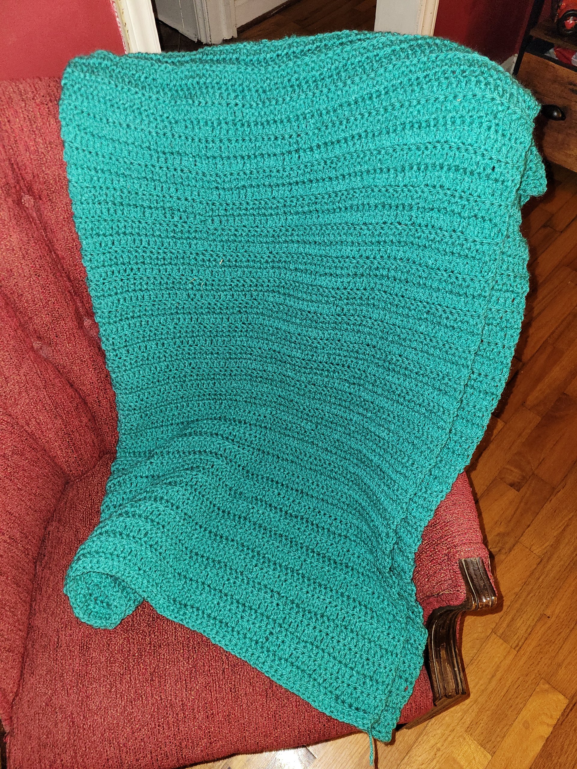 Teal Afghan product image (1)