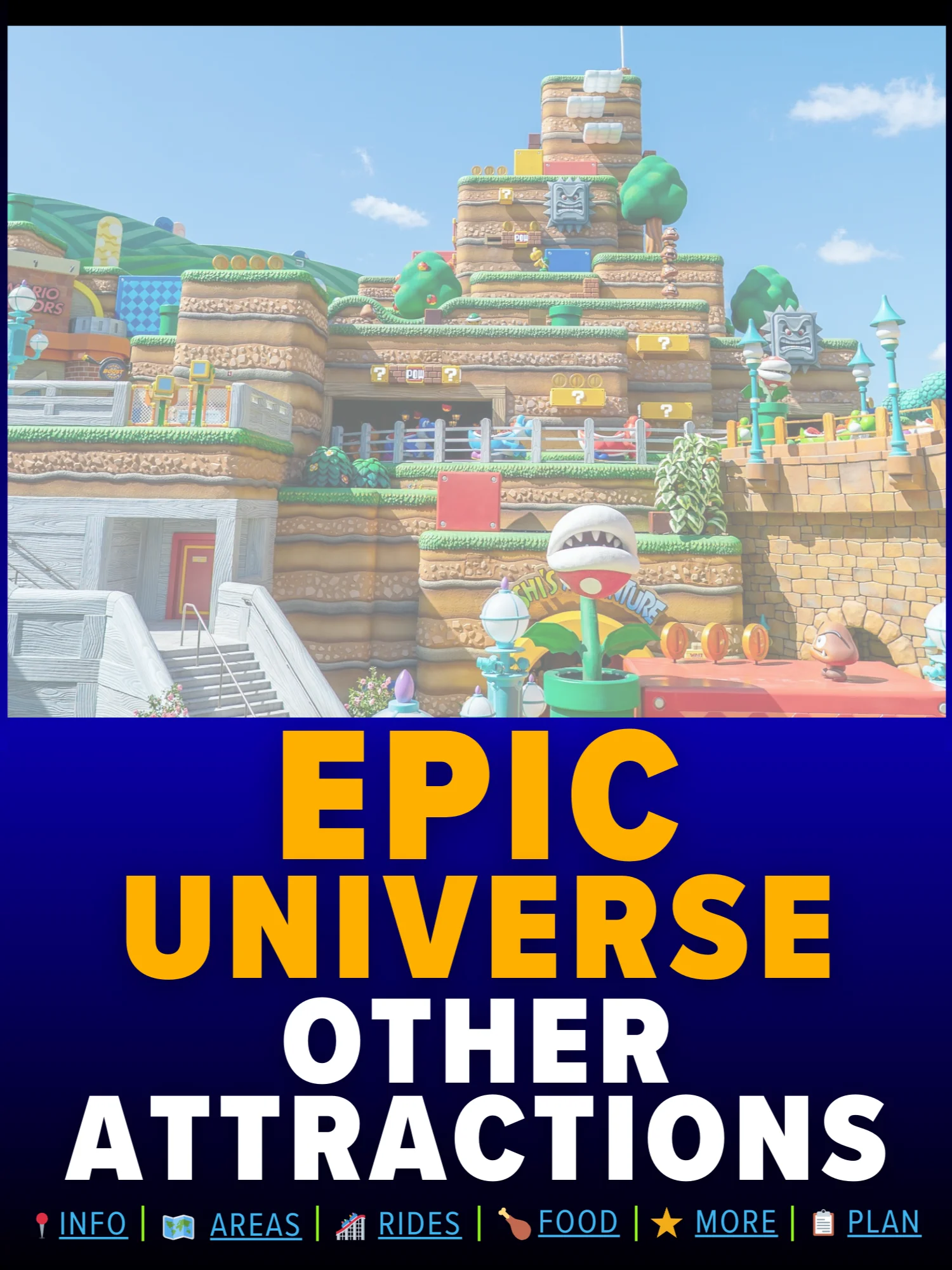 Epic Universe Guide 2026 | 63-Page Printable Digital PDF, Instant Download product image (9)