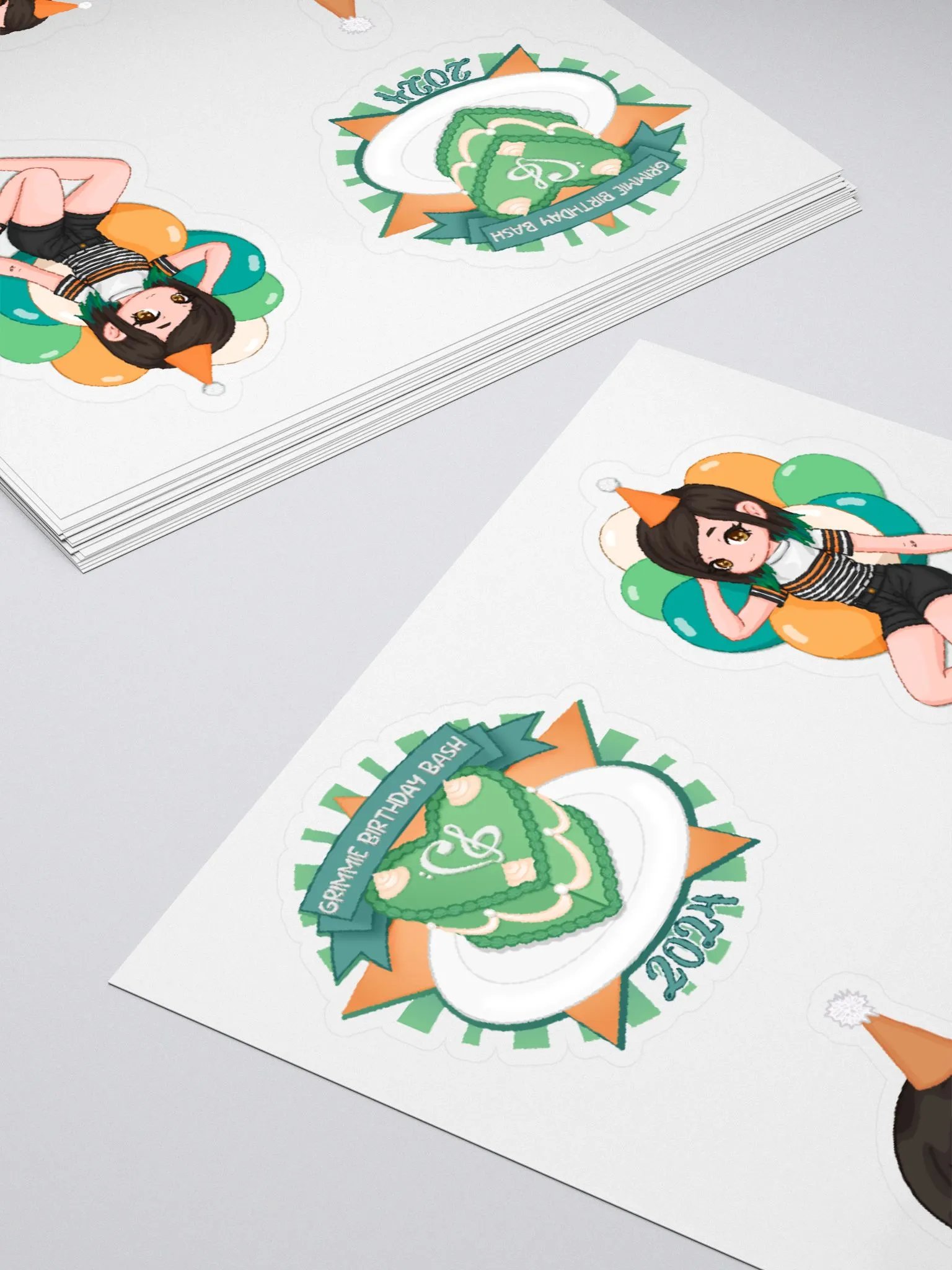 2024 Birthday Bash Sticker Sheet product image (4)