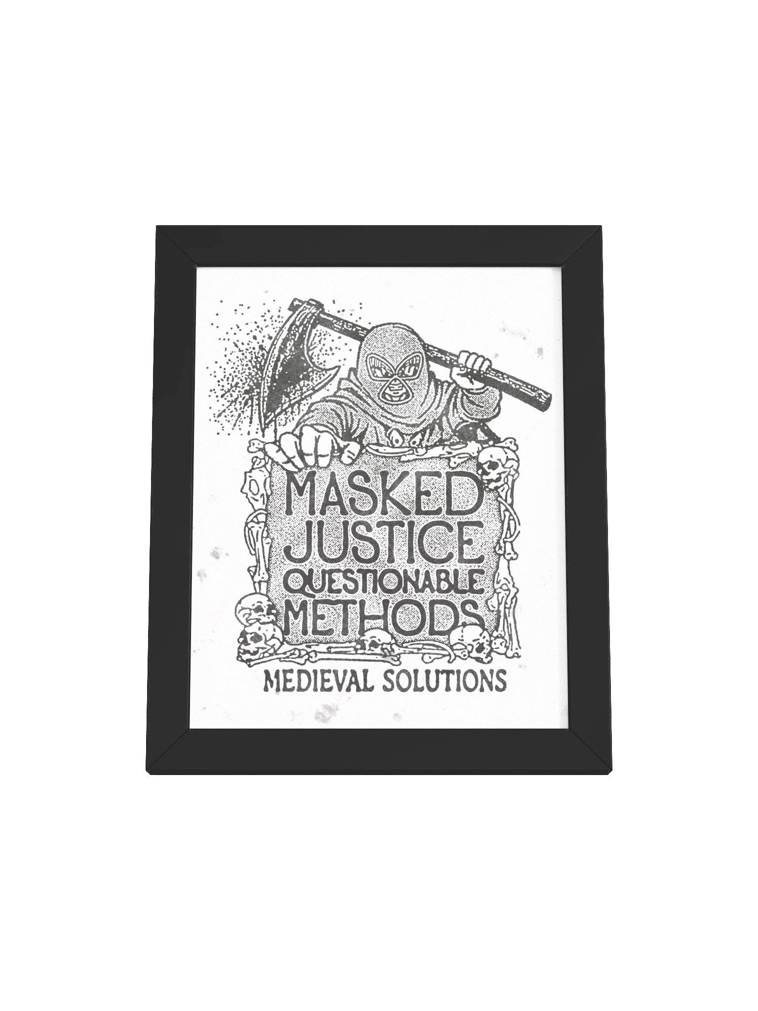QUESTIONABLE ! Framed Print. product image (1)
