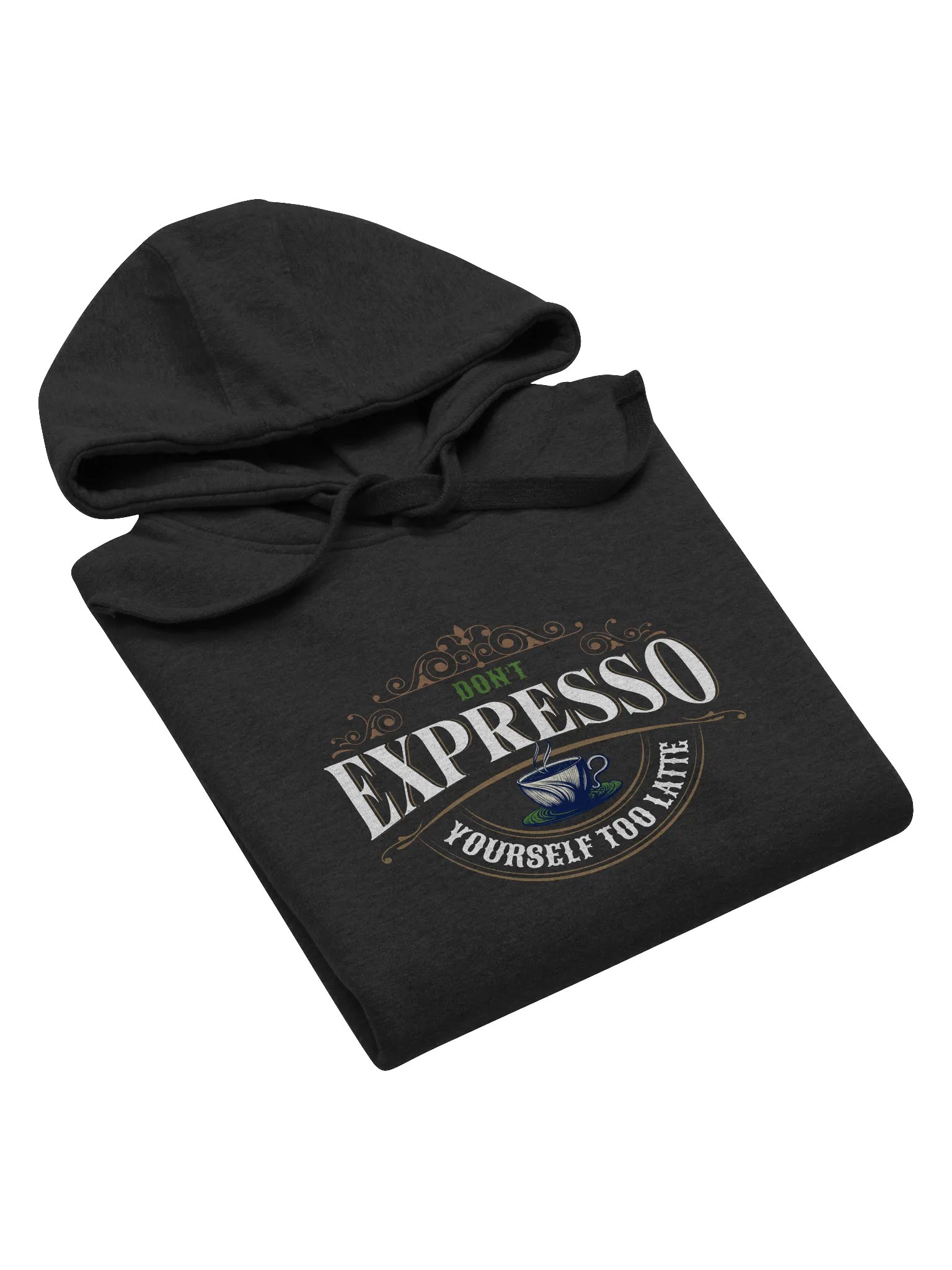 Vintage Espresso Emblem Hoodie product image (2)