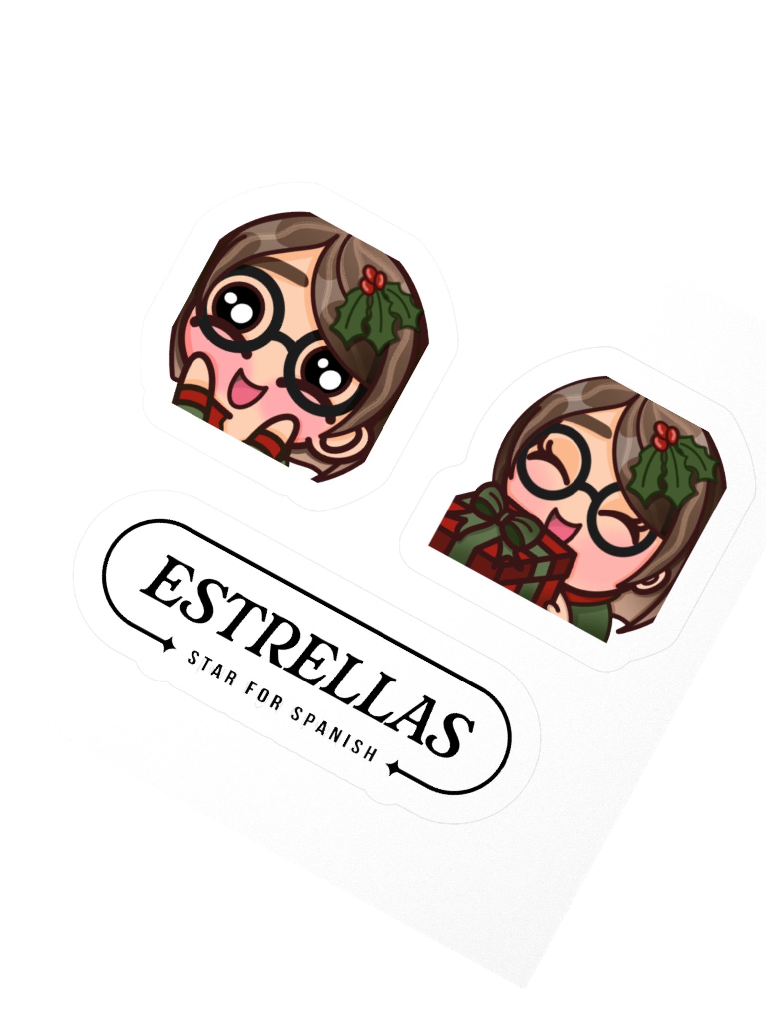 Christmas Empanada Emotes Sticker Pack product image (2)
