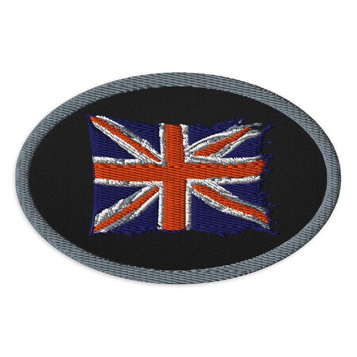 Artistic Union Jack Embroidered Patch product image (1)