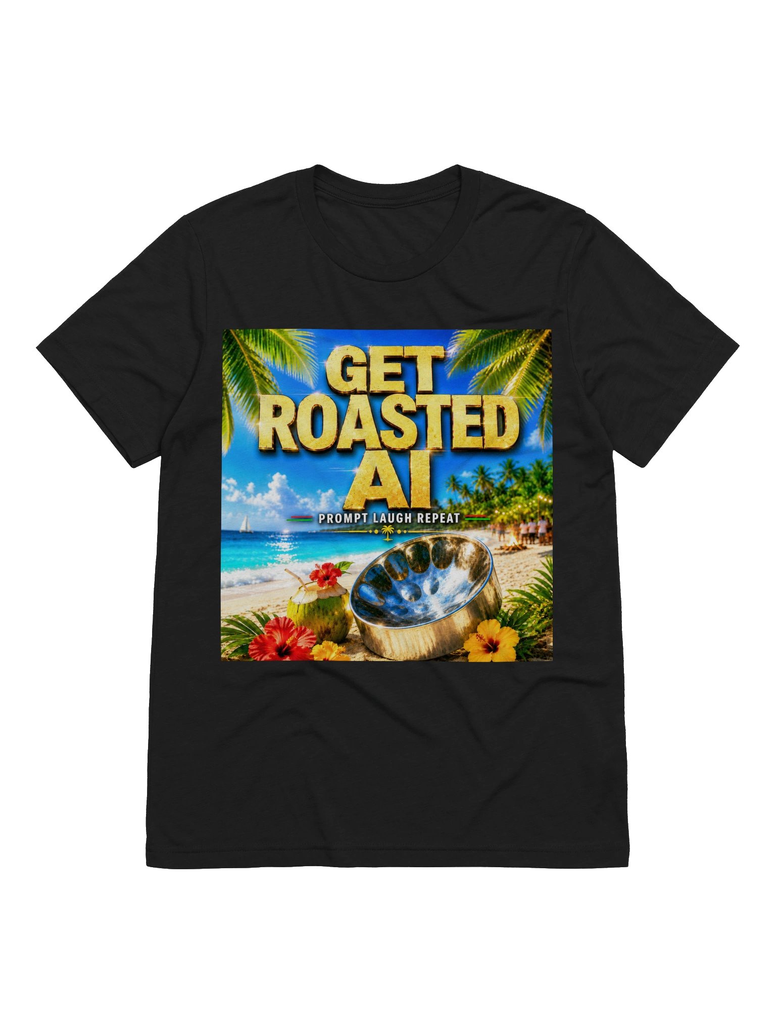 Get Roasted AI (PLR) - Ultra-Soft Triblend T-Shirt product image (10)