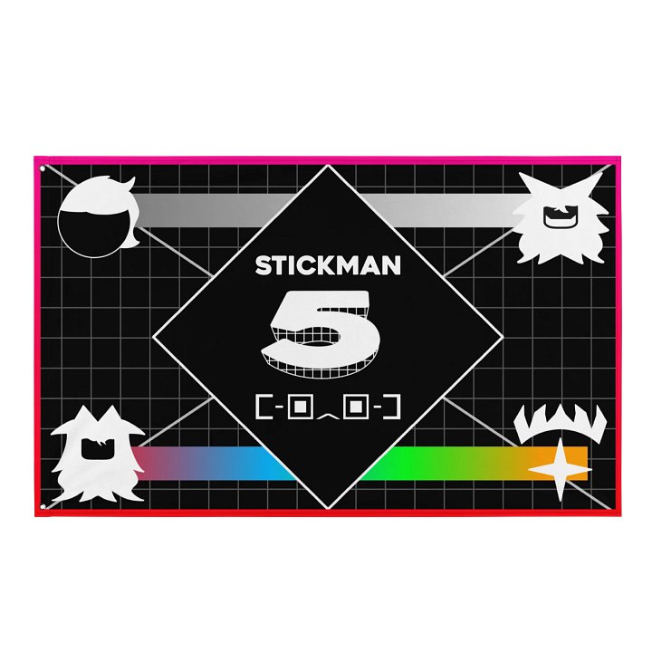 Stickman 5th Anniversary - Test Card product image (1)