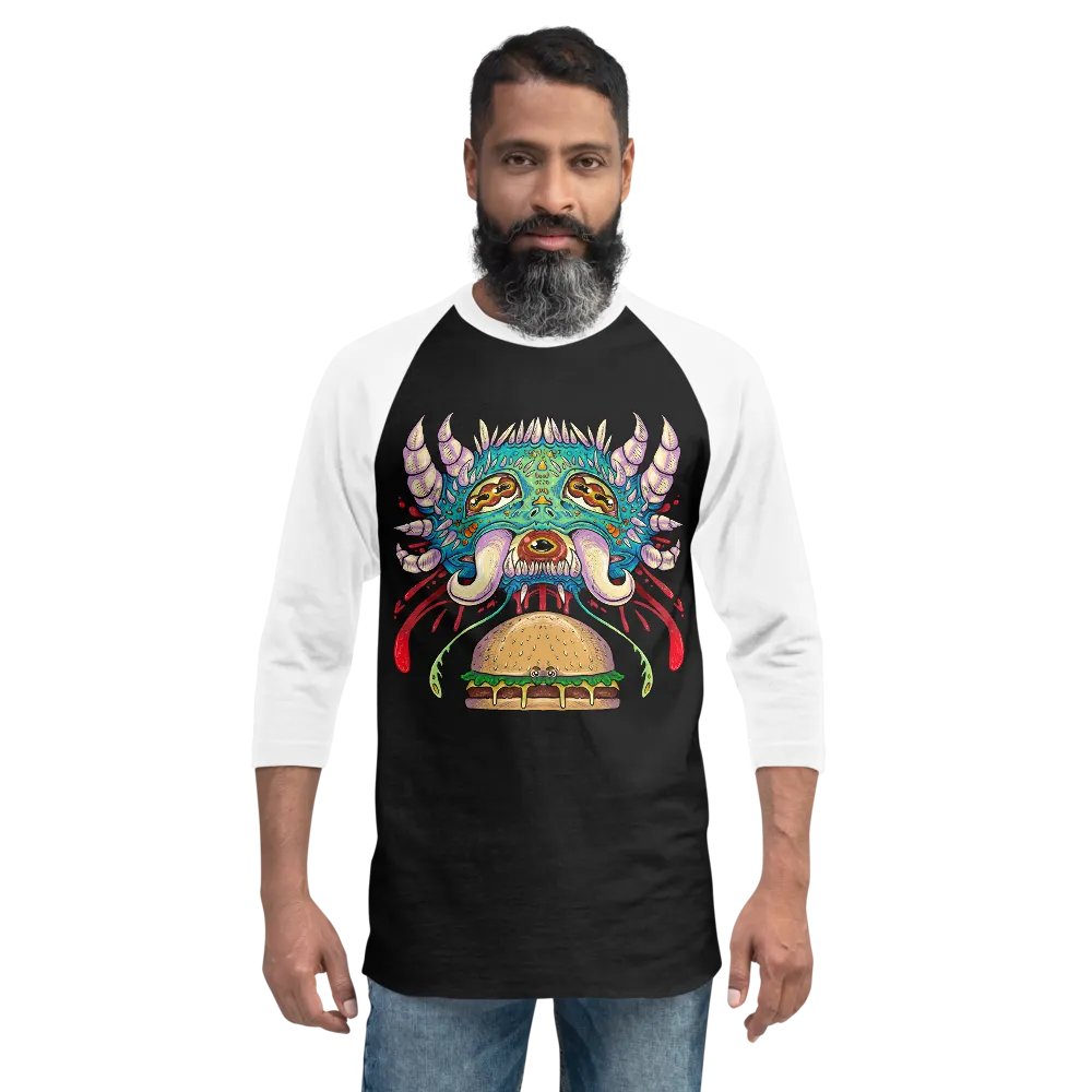 Burger Demon Raglan product image (2)