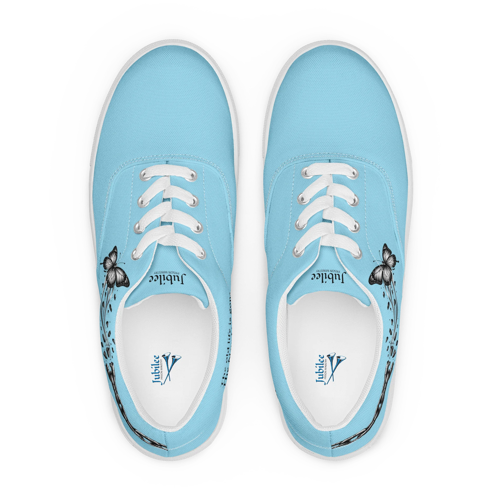Women's Butterfly Sneakers - Blue product image (1)