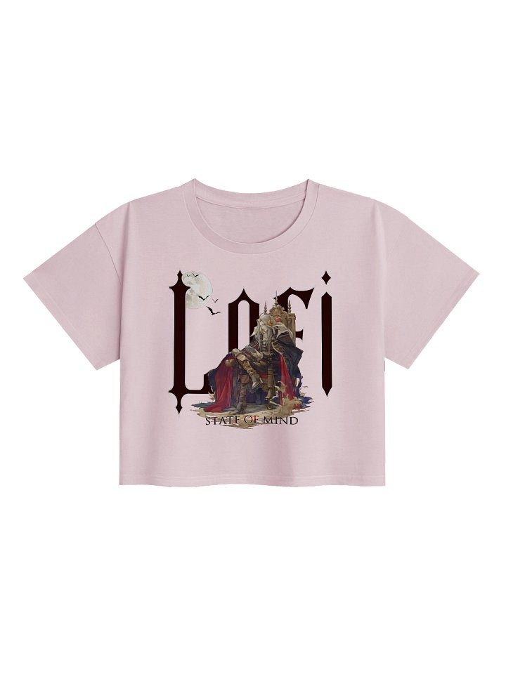 Symphony of the Night "LoFi State of Mind" Crop Top product image (1)